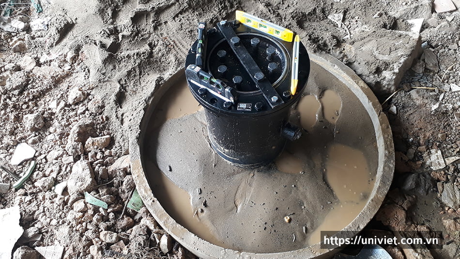 Các bước lắp đặt cầu nâng 1 trụ Senok - Ấn Độ 5 Cac buoc lap dat cau nang 1 tru rua xe senok an do 5