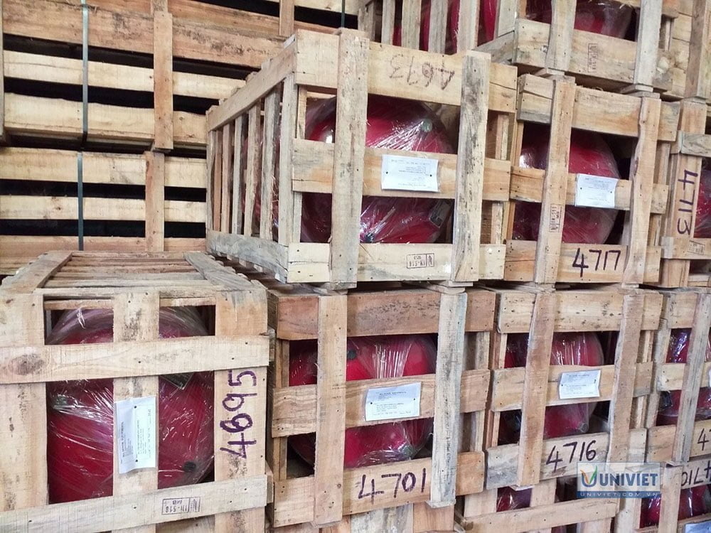 Bình chứa được nhập chính hãng từ Ấn Độ