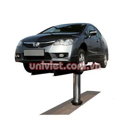 Mặt cầu nâng 1 trụ chữ I nâng bụng