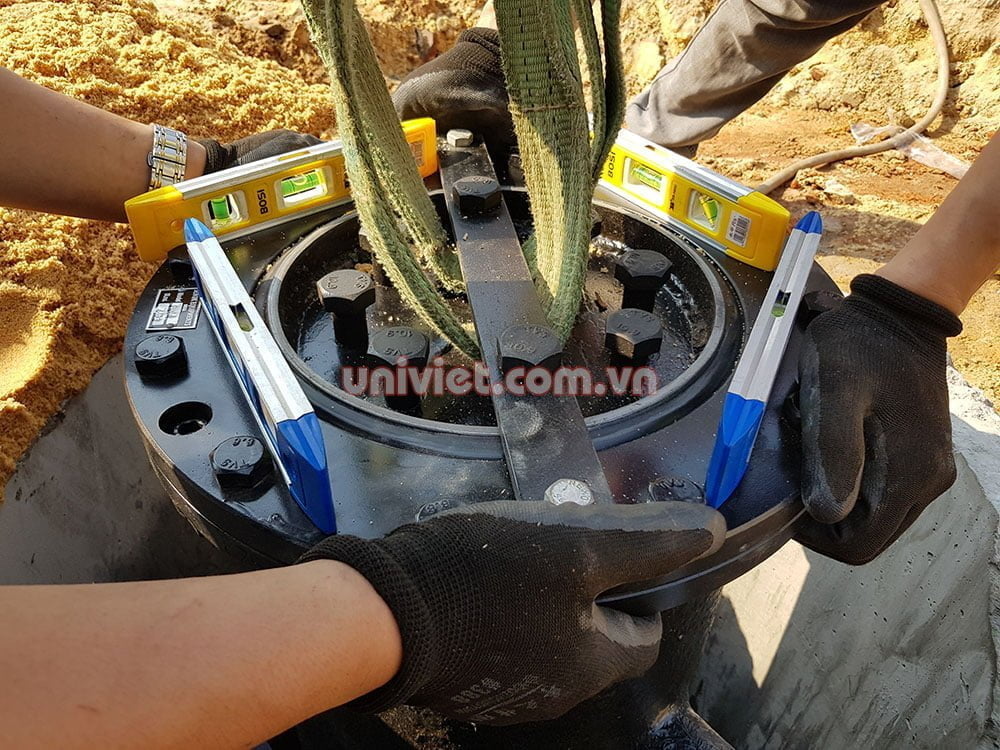 Vấn đề lắp đặt cầu nâng 1 trụ