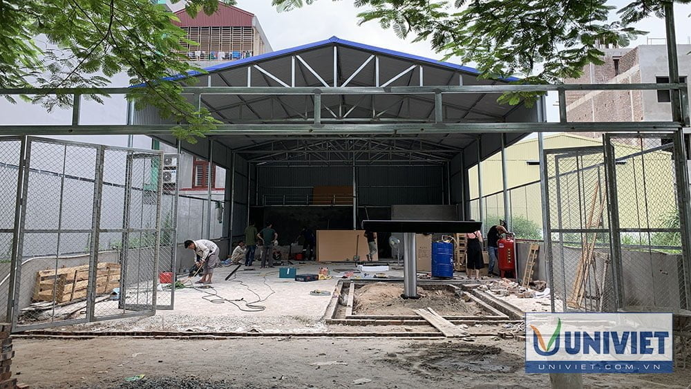 lắp đặt trạm rửa xe