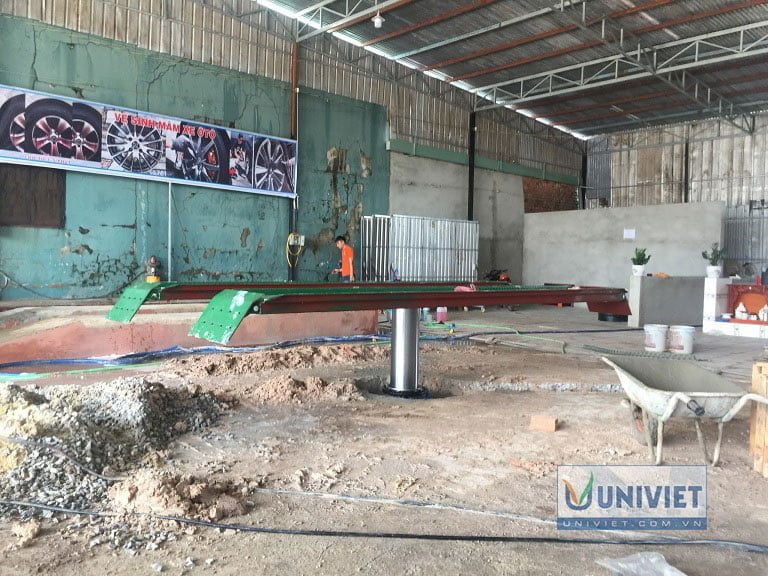 Cầu nâng 1 trụ Senok