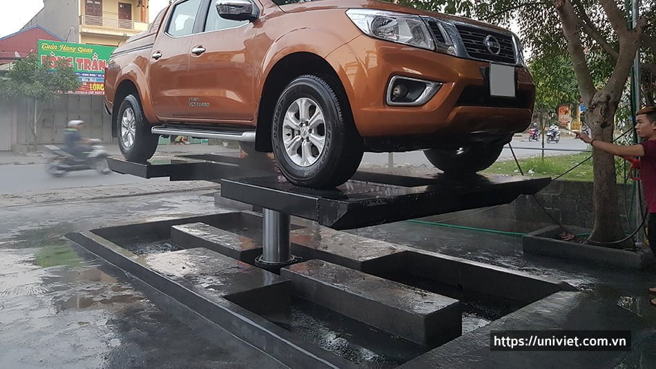 Phân tích ưu điểm và hạn chế của cầu nâng 1 trụ rửa xe Senok